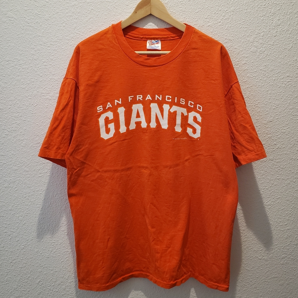 Vintage 1990’s MLB San Francisco Giants T-Shirt Men's sz XL Made in USA Orange